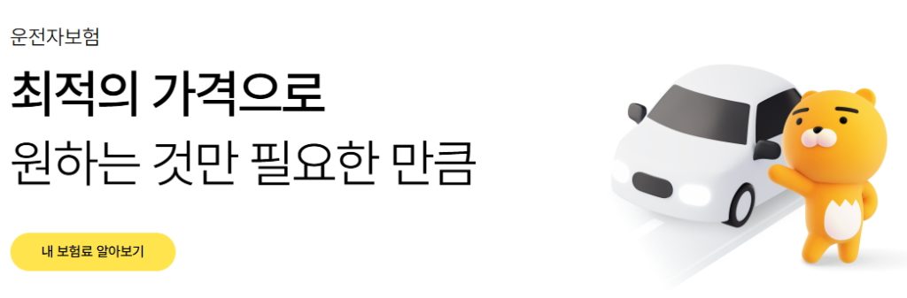 카카오 일일 자동차보험