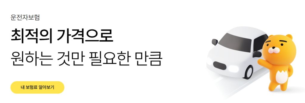 카카오 원데이 운전자보험